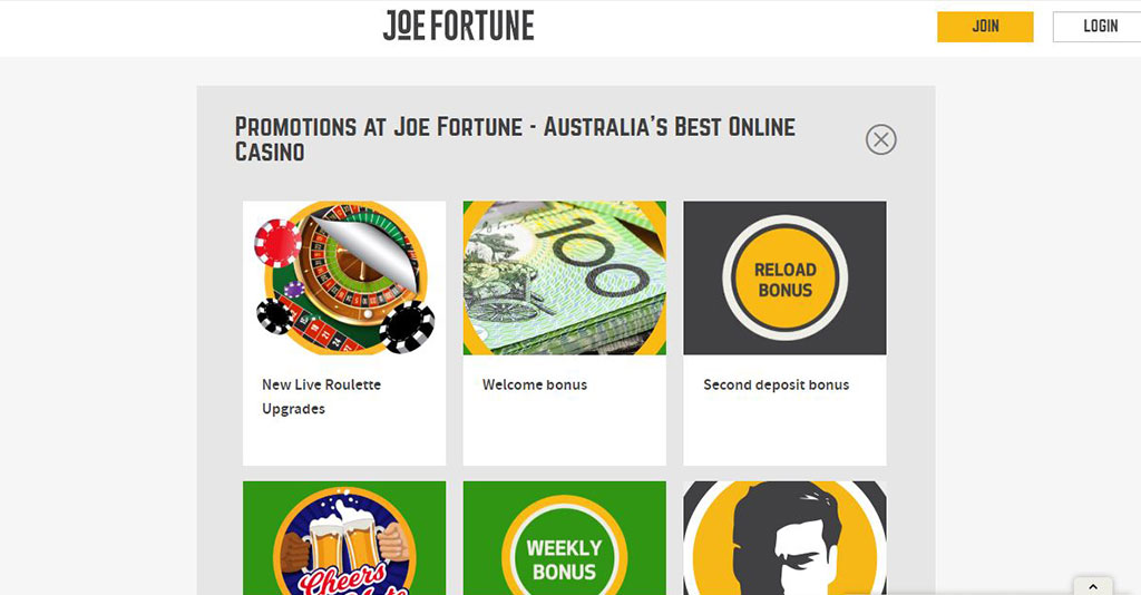 Joe Fortune Casino